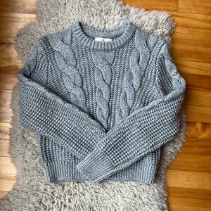 Banana Republic Chunky Cotton and Wool Sweater - Women's Size Small - NWT